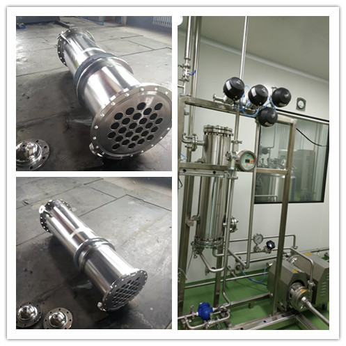 Tube sheet heat exchanger