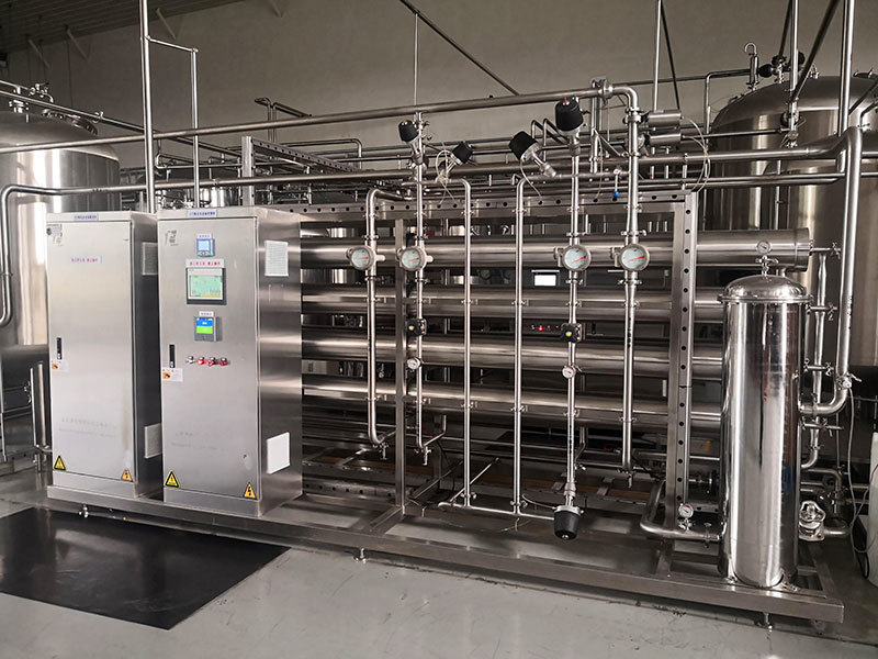 Purified water system in pharmaceutical industry