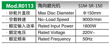 角向磨光機