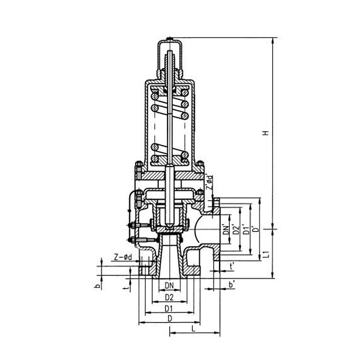 TA、A type Special Safety Valve Series for Oil Refining