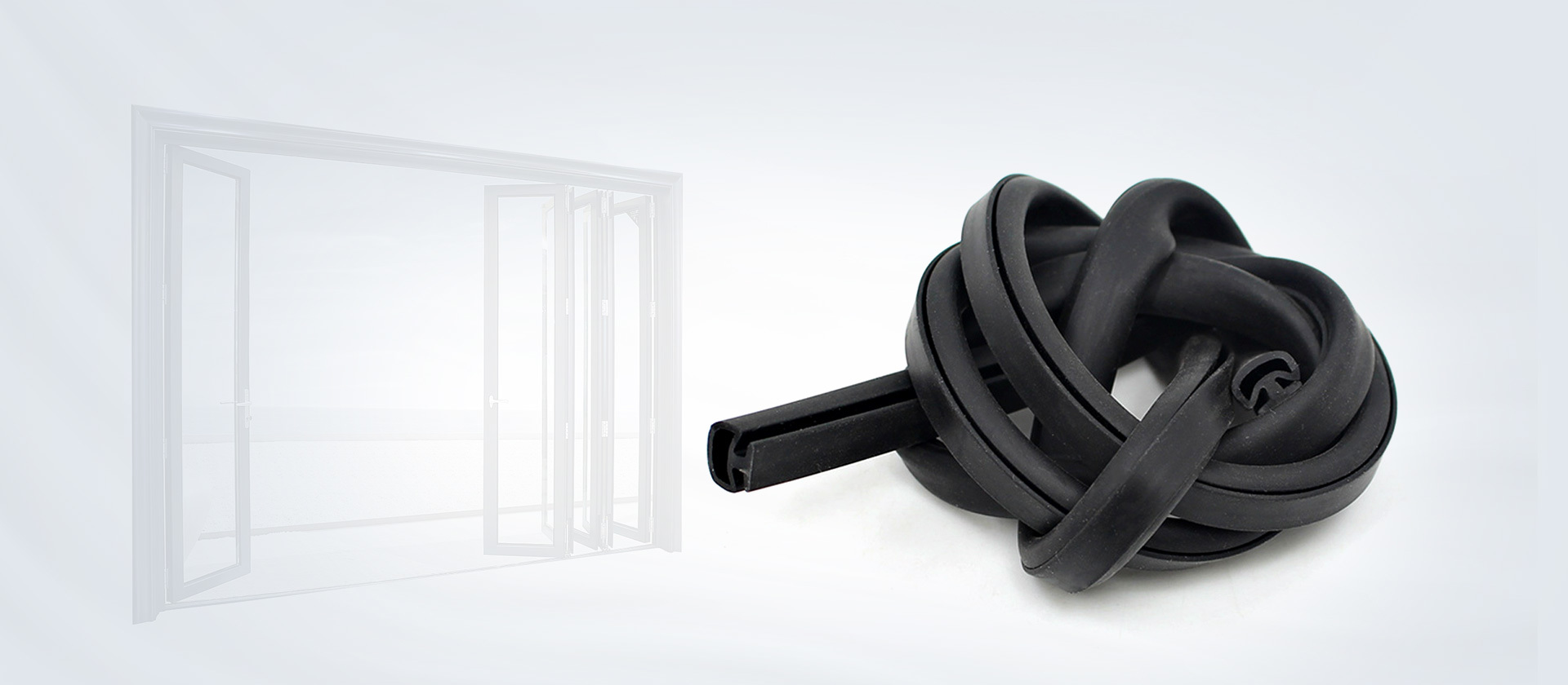 Building door and window sealing strip