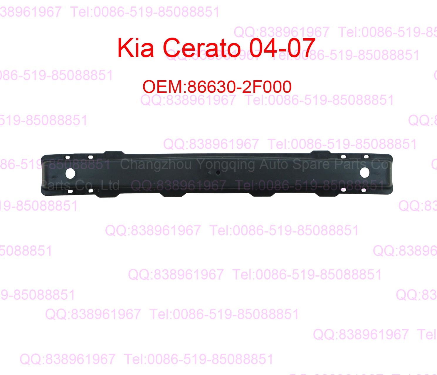 Cerato 04-07 86630-2F000 rear bumper support