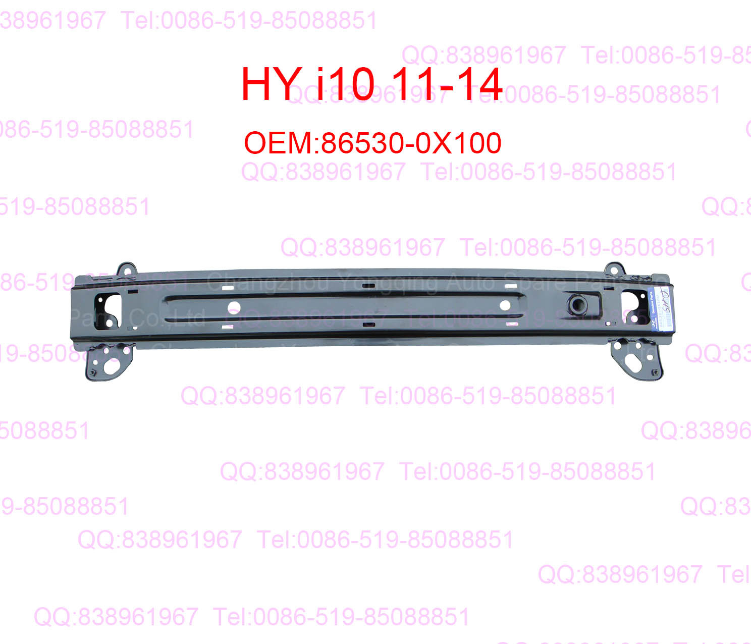 i10 11-14 86530-0X100 front bumper support