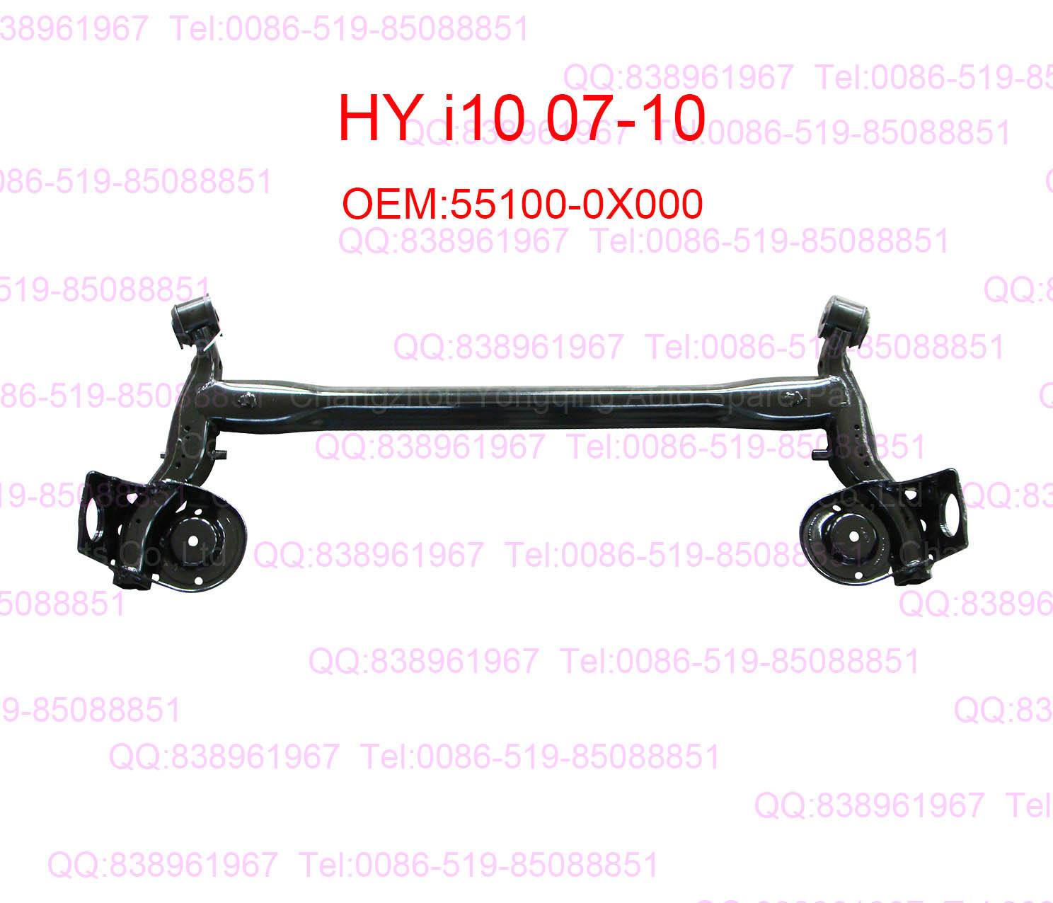 i10 07-10 55100-0x000 rear cross member