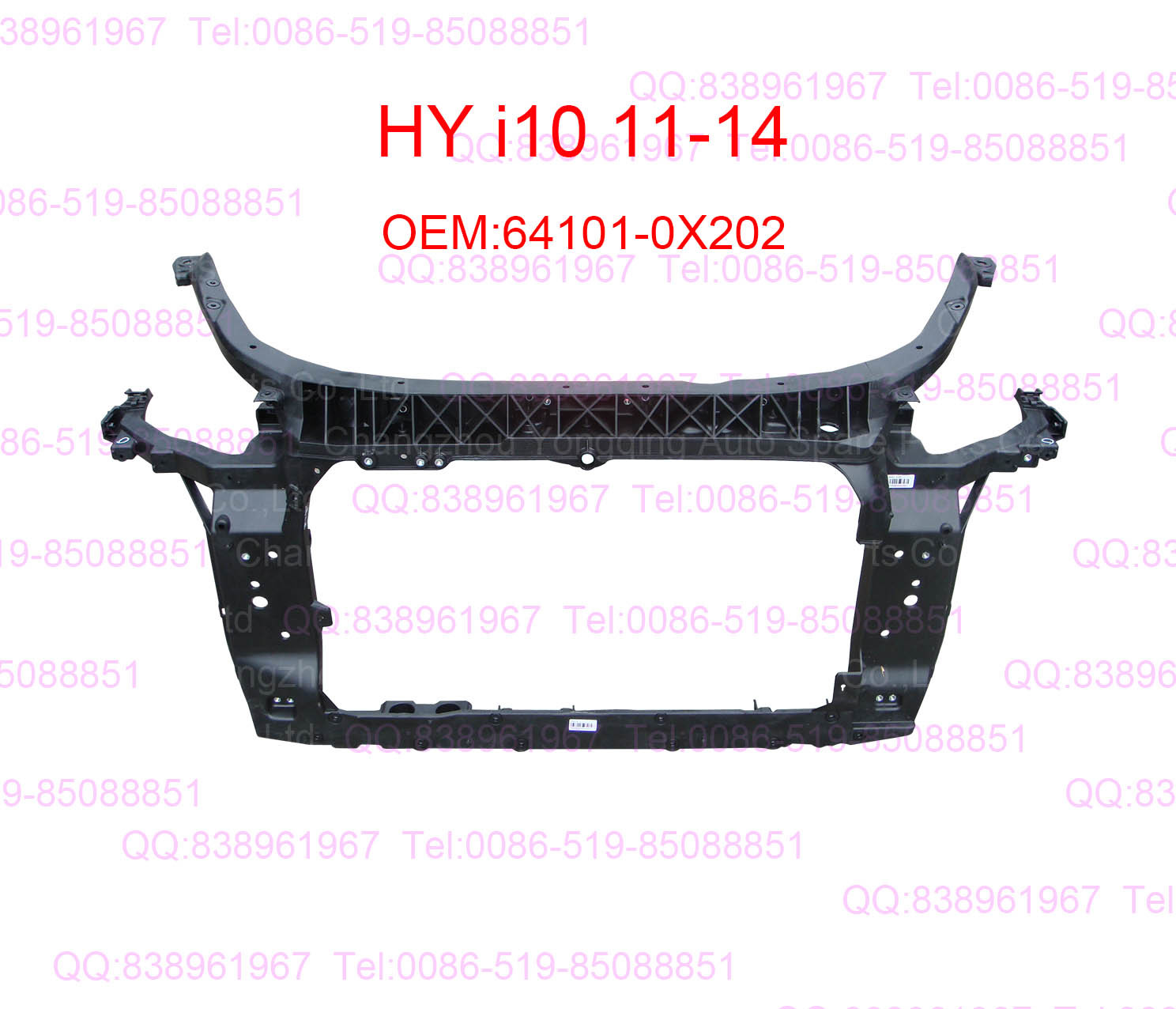 i10 11-14 64101-0X202 radiator support