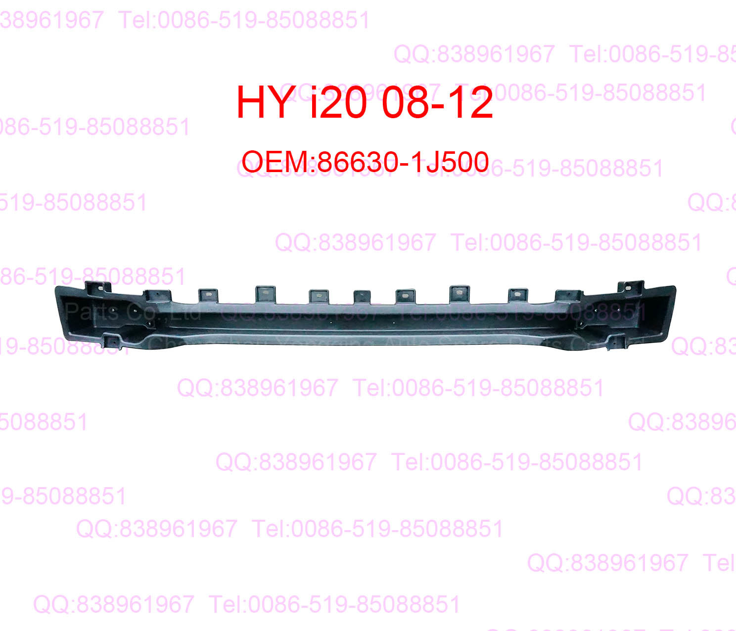 i20 12- 86630-1J500 rear bumper support