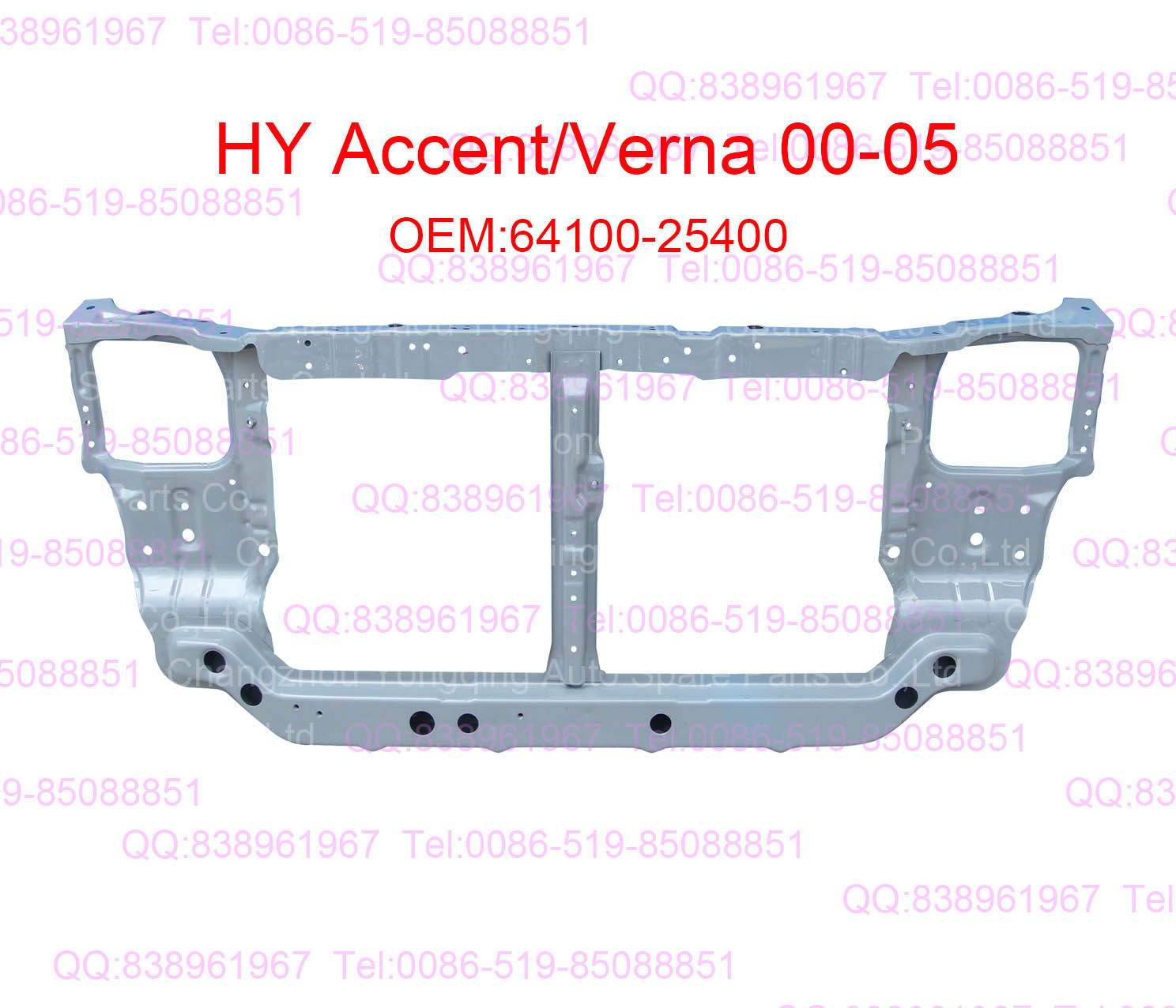 HY Accent 00-03 64100-25400 radiator Support MT