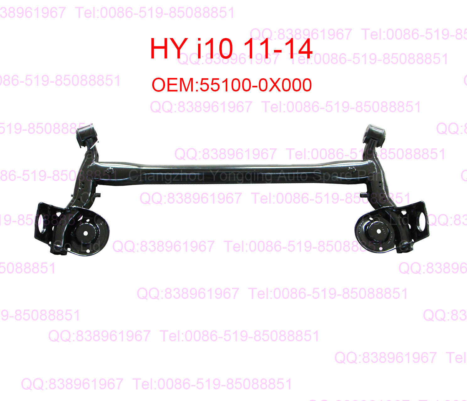 i10 11-14 55100-0X000 rear cross member