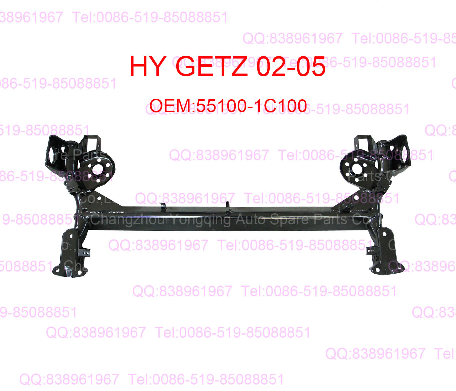 getz 02-05 rear cross member