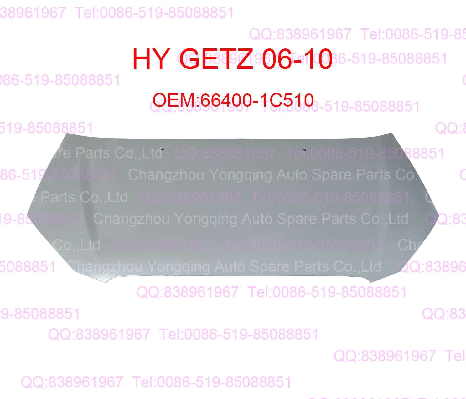 HY Getz 06-10 66400-1c510 Hood