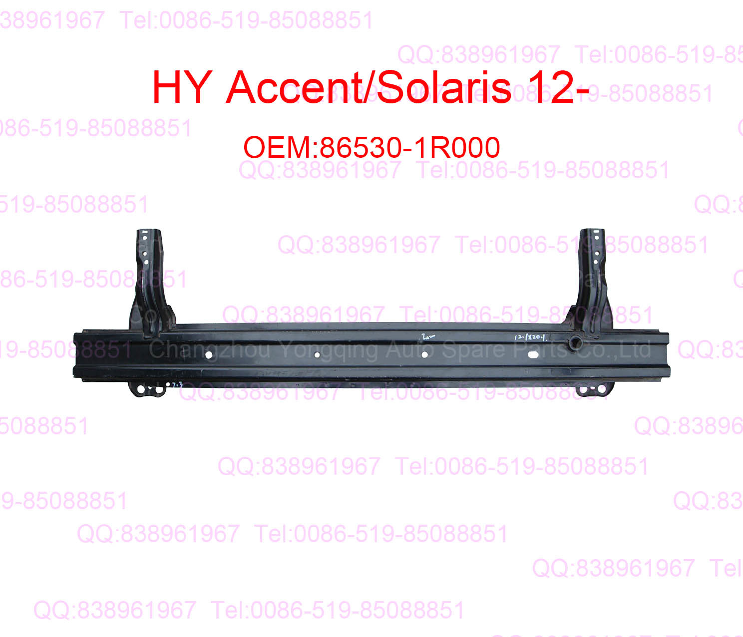 HY Accent 12- 86530-1R000 Front Bumper Support