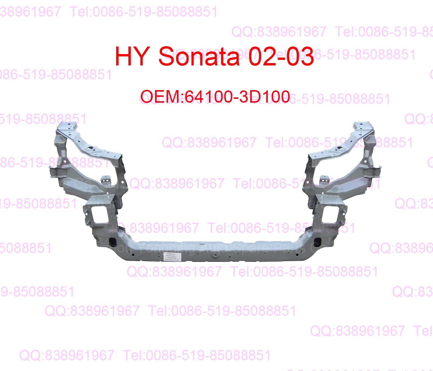 sonata 02-03 64100-3D100 radiator support