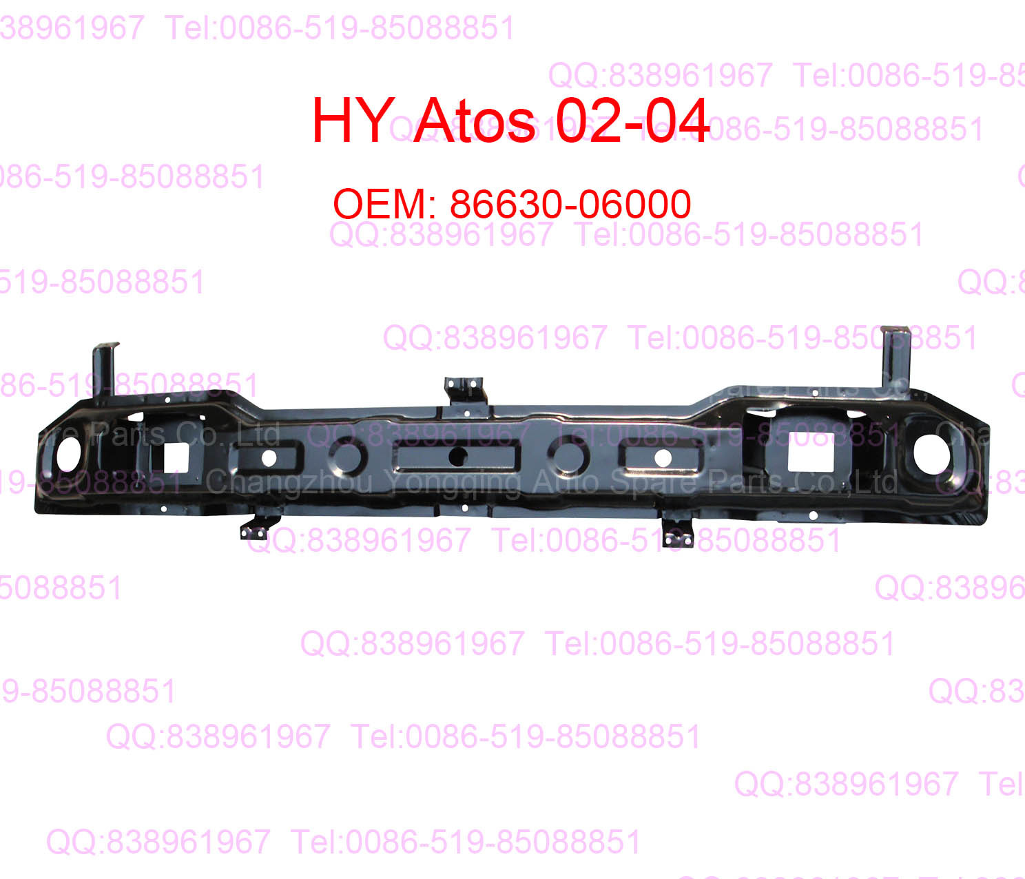 HY Atos 02-04 86630-02000 rear bumper support