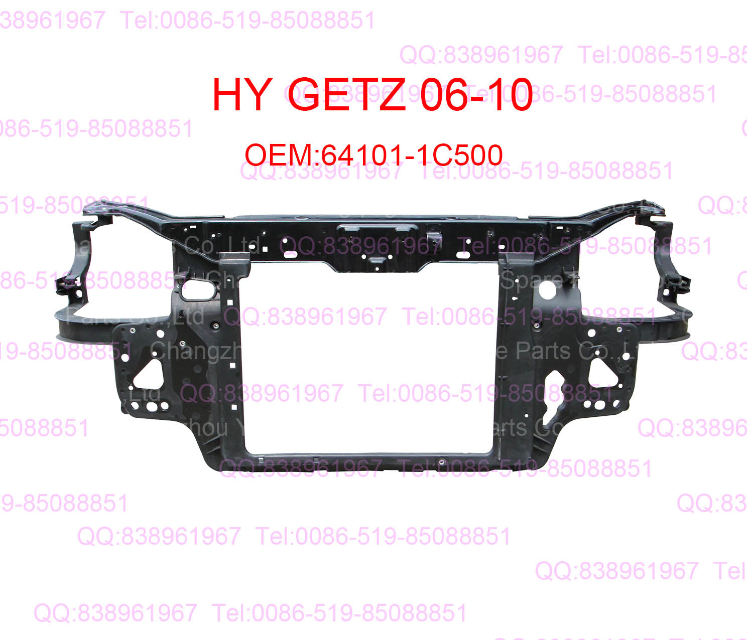 HY Getz 06-10 64101-1C500 radiator Support