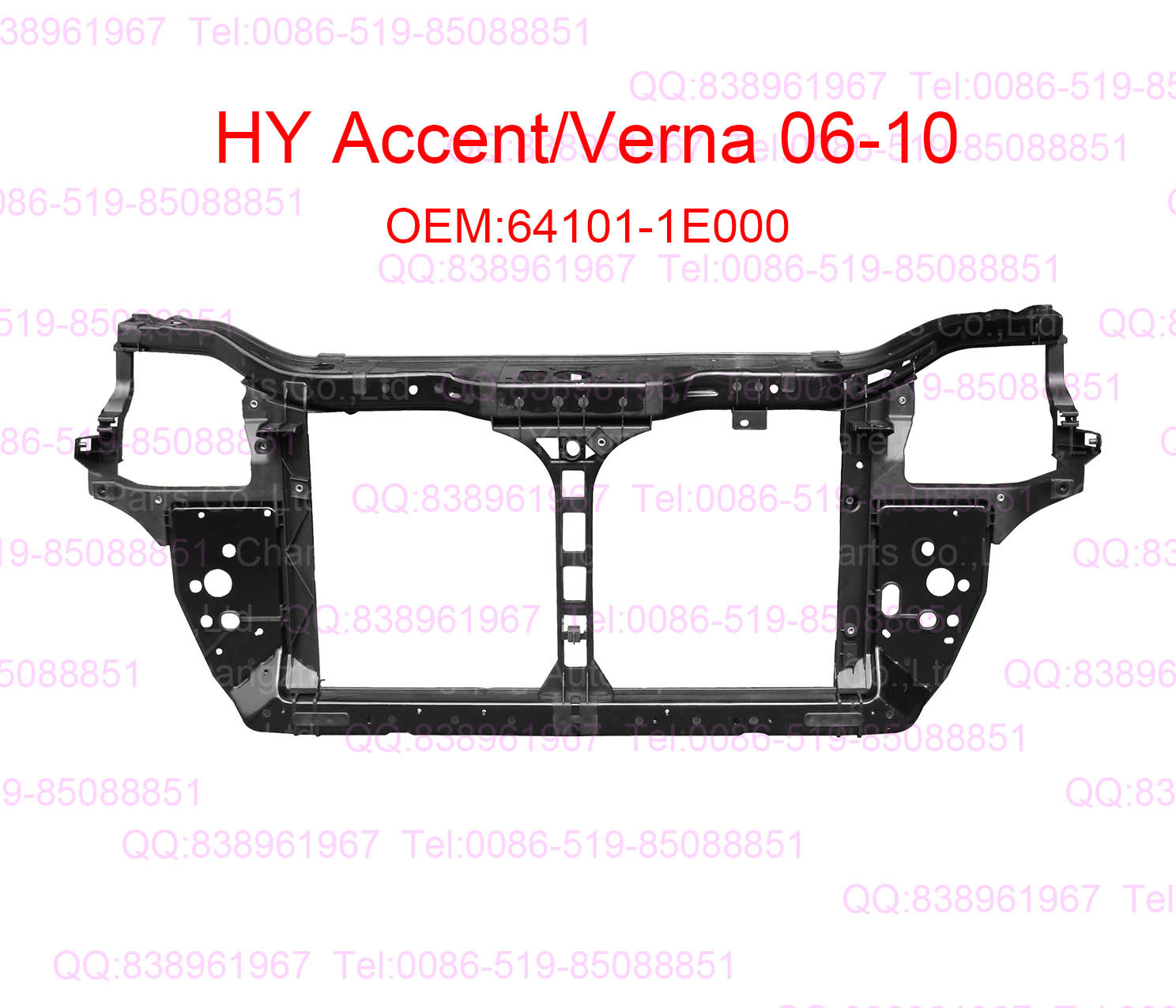 HY Accent 06-10 64101-1E000 Radiator Support