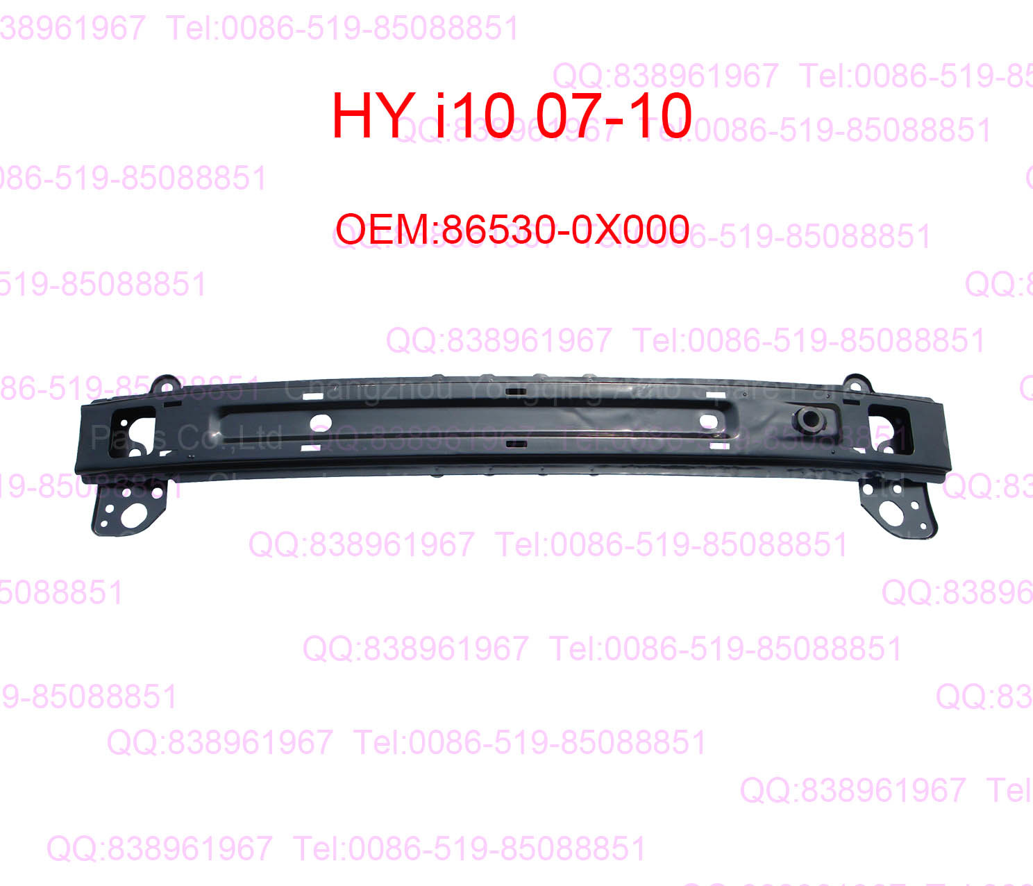 i10 07-10 86530-0X000 front bumper support