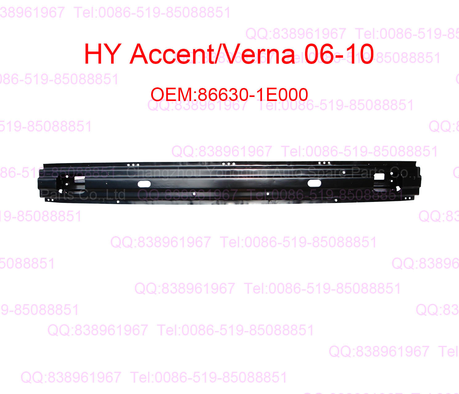 HY Accent 06-10 86630-1E000 rear bumper support