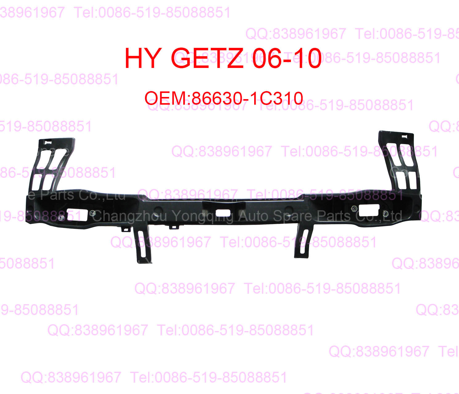 HY Getz 06-10 86630-1C310 rear bumper support