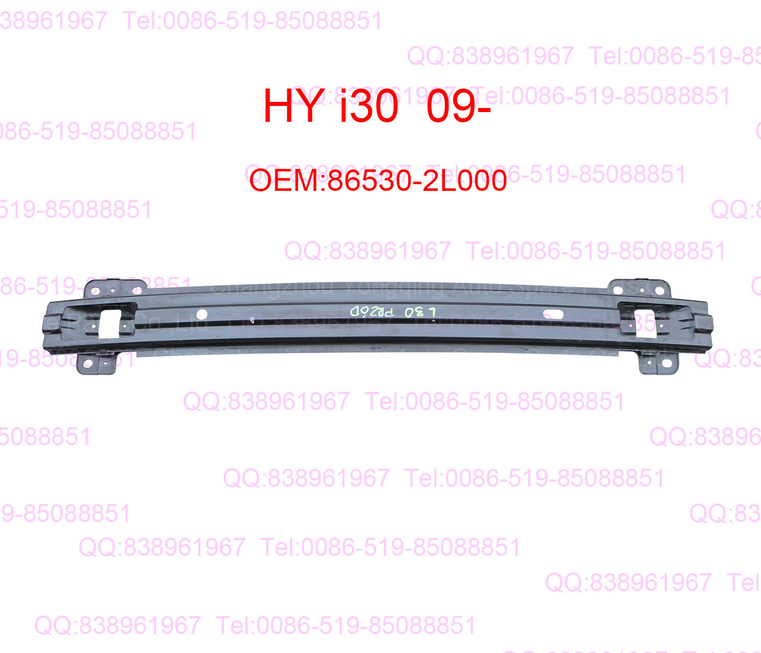 i30 09- 86530-2L000 front bumper support EU