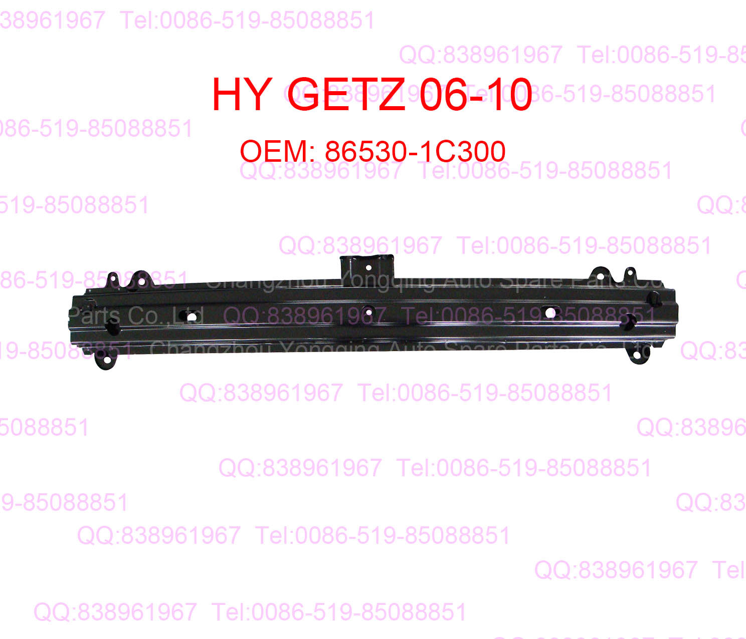 HY Getz 06-10 86530-1C300 front bumper support