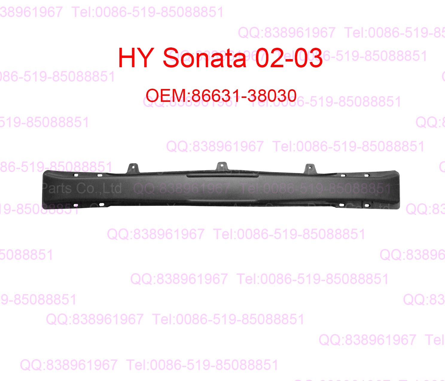 sonata 02-03 86631-38030 rear bumper support