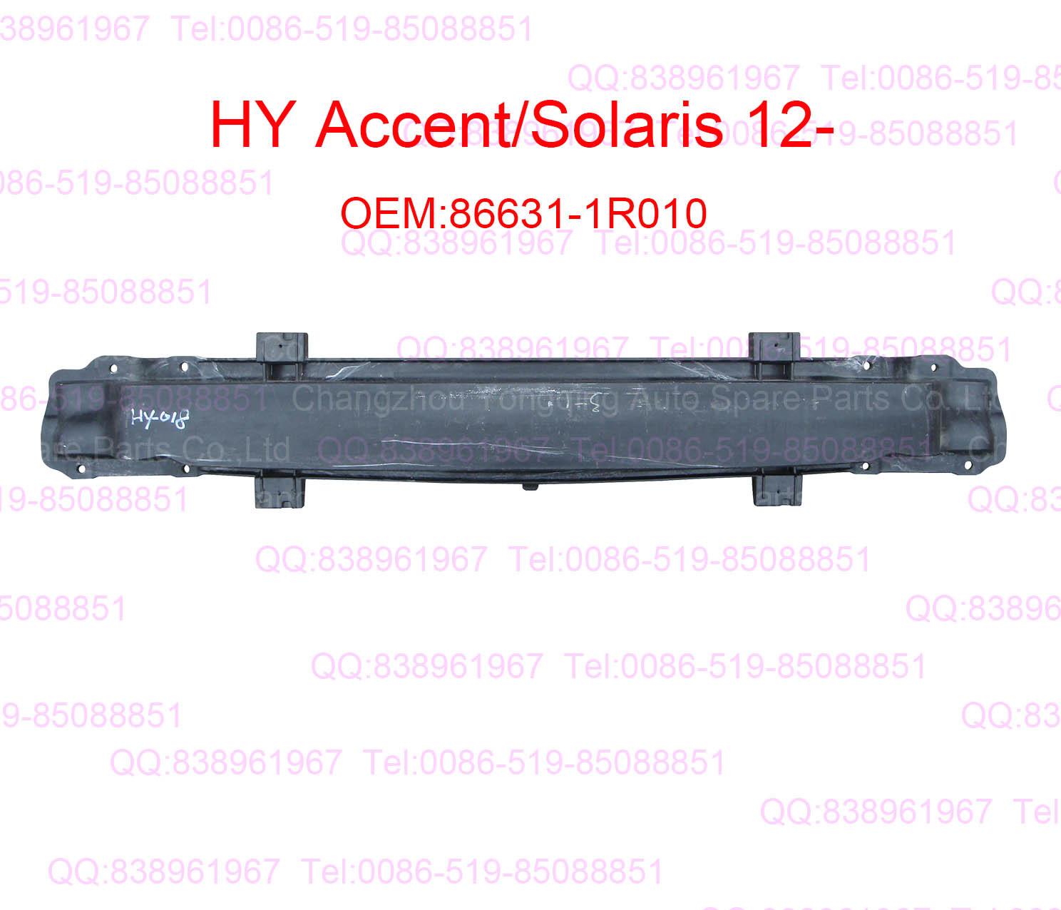 HY Accent 12- 86631-1R010 rear bumper support