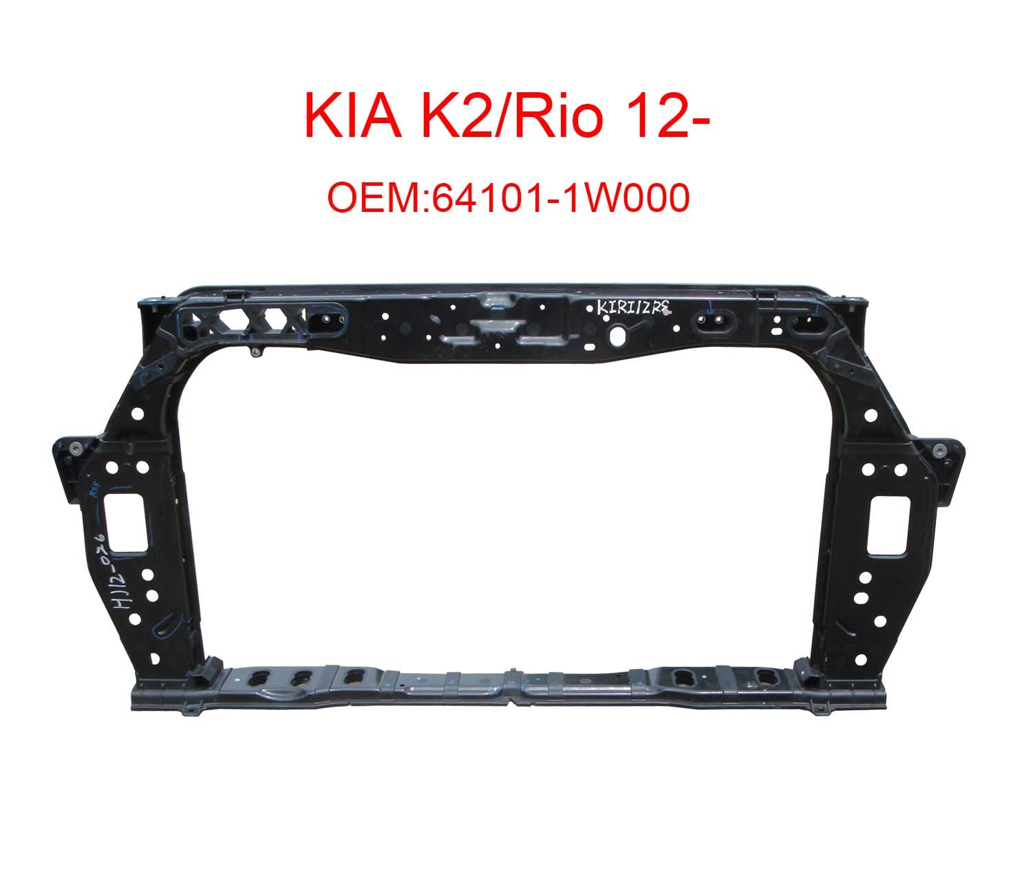 Kia K2 rio 12- 64101-1W000 Radiator support