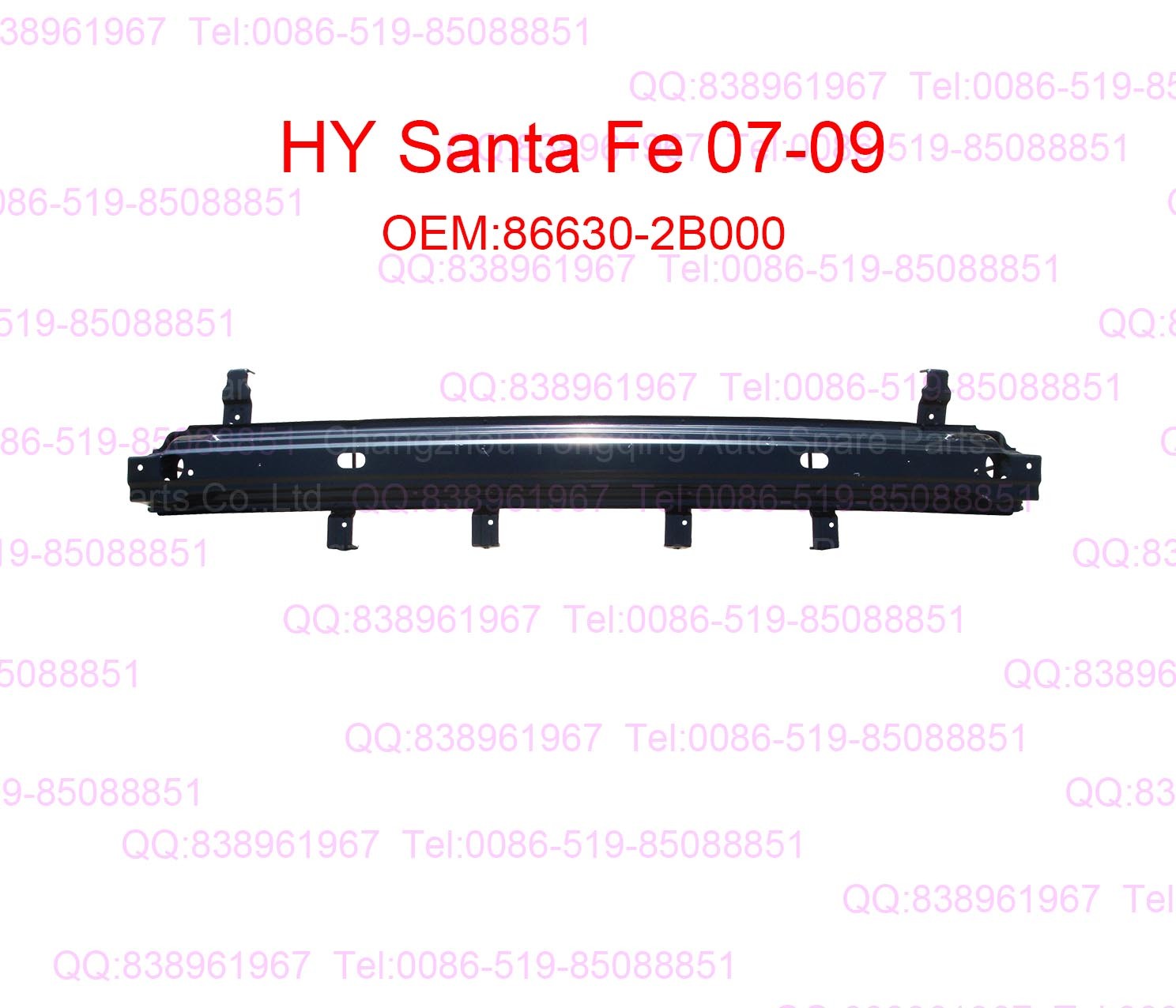 Santa fe 07-09 86630-2B000 Rear bumper support