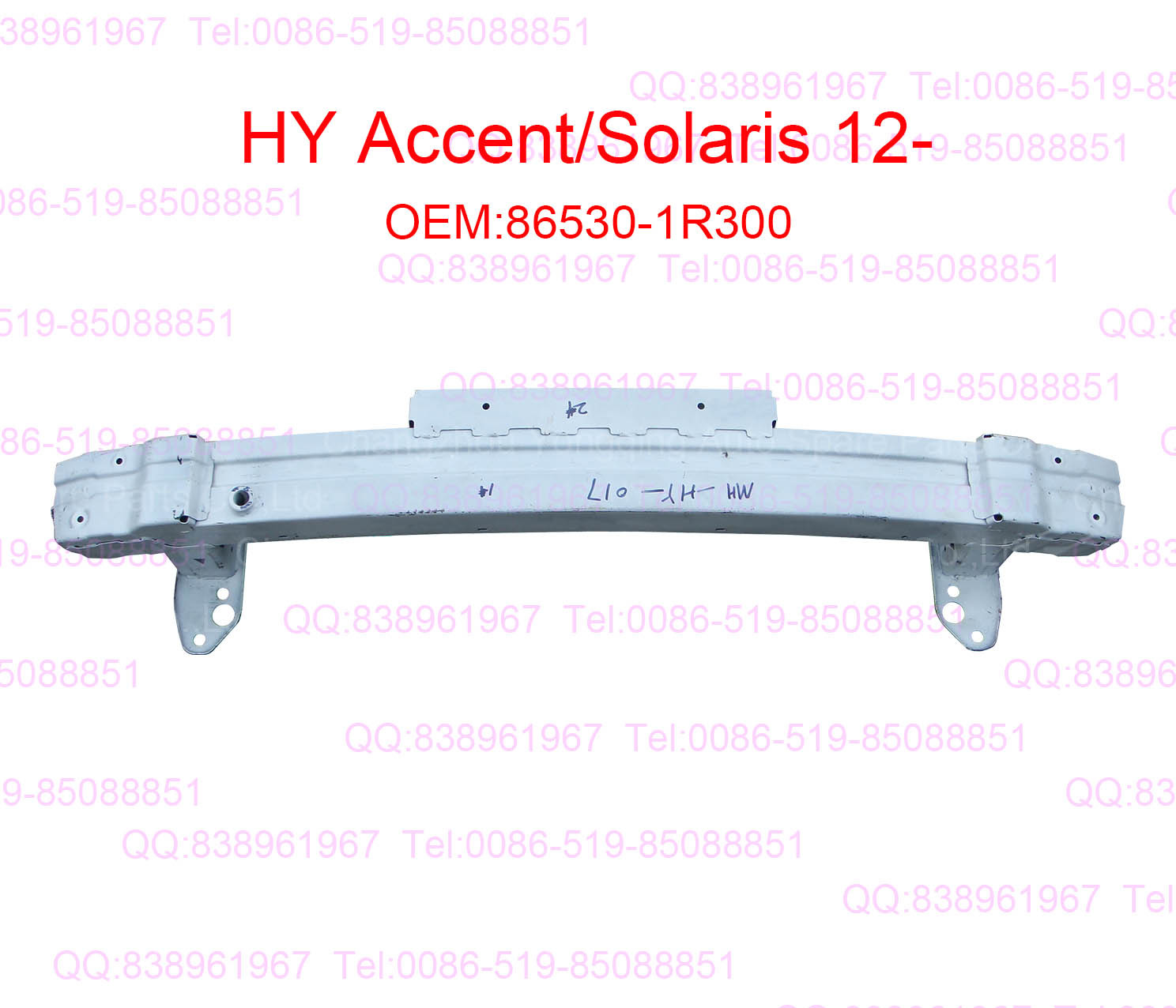 HY Accent 12- 86530-1R300 Front Bumper Support