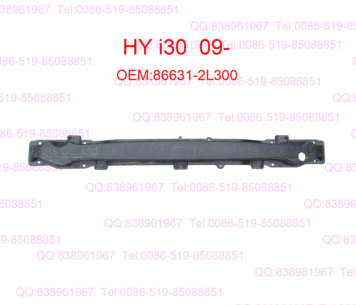 i30 09- 86631-2L010 rear bumper support wagon