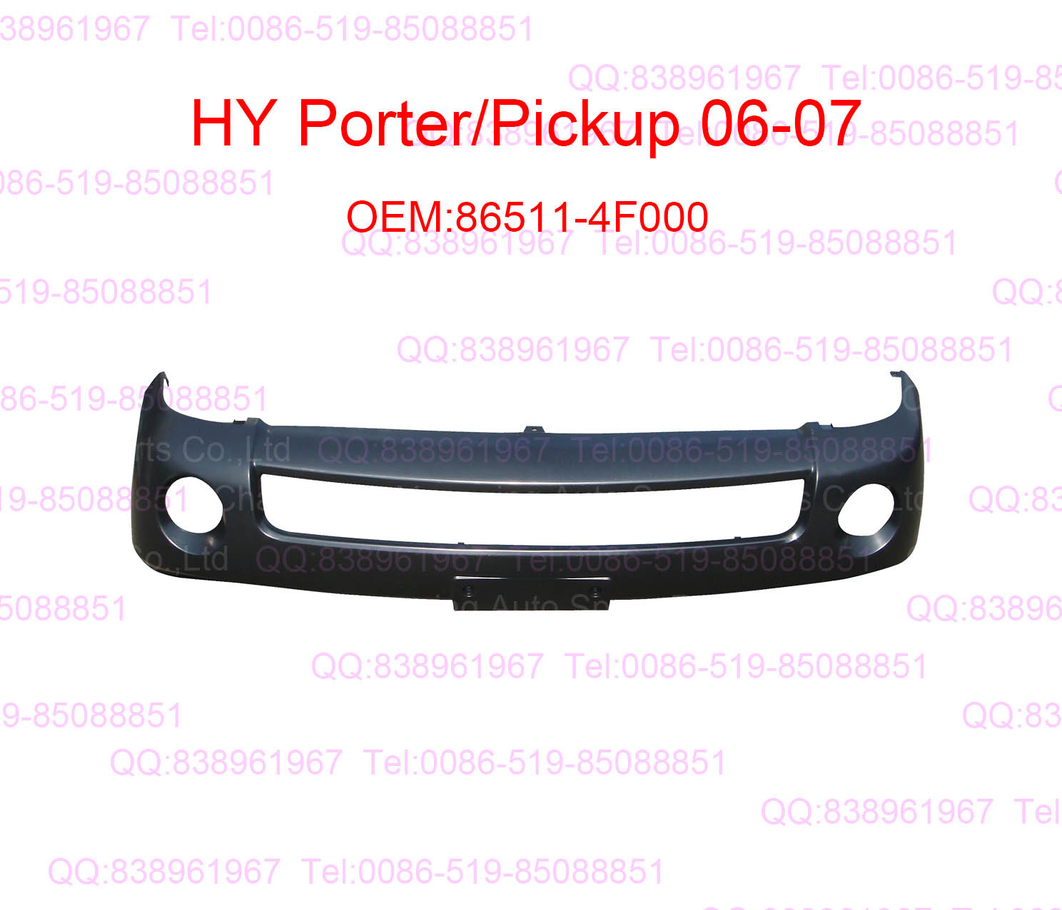 HY Porter 06-07 86511-4F000 front bumper