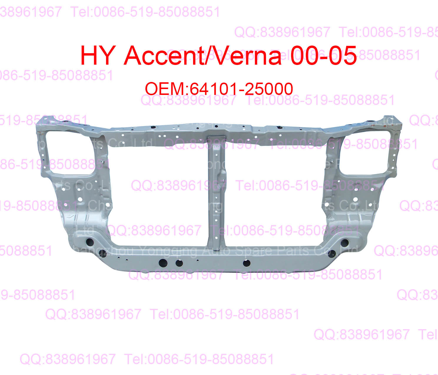 HY Accent 00-03 64100-25000 radiator Support AT