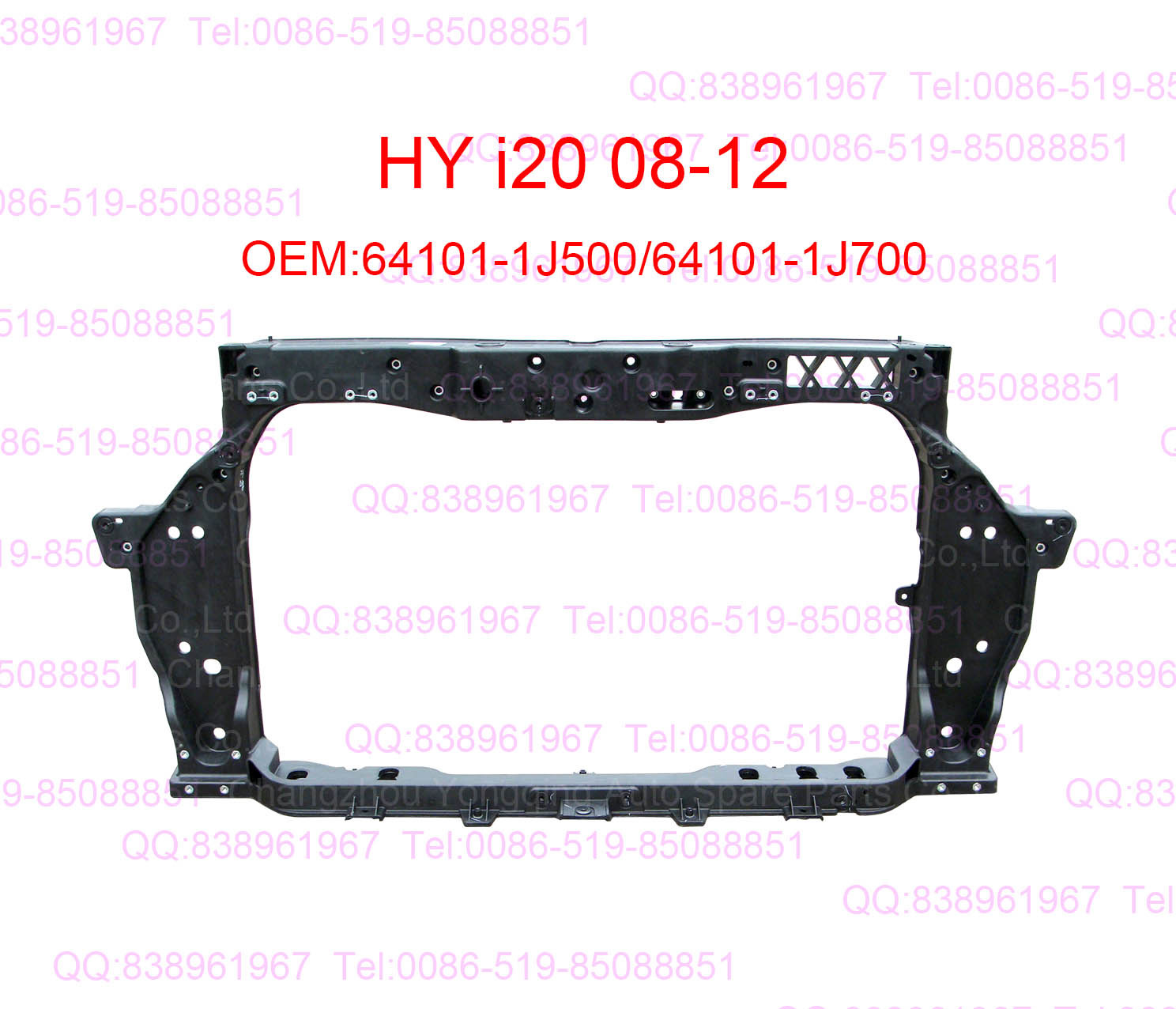 i20 12- 64101-1j500 64101-1j700 radiator support