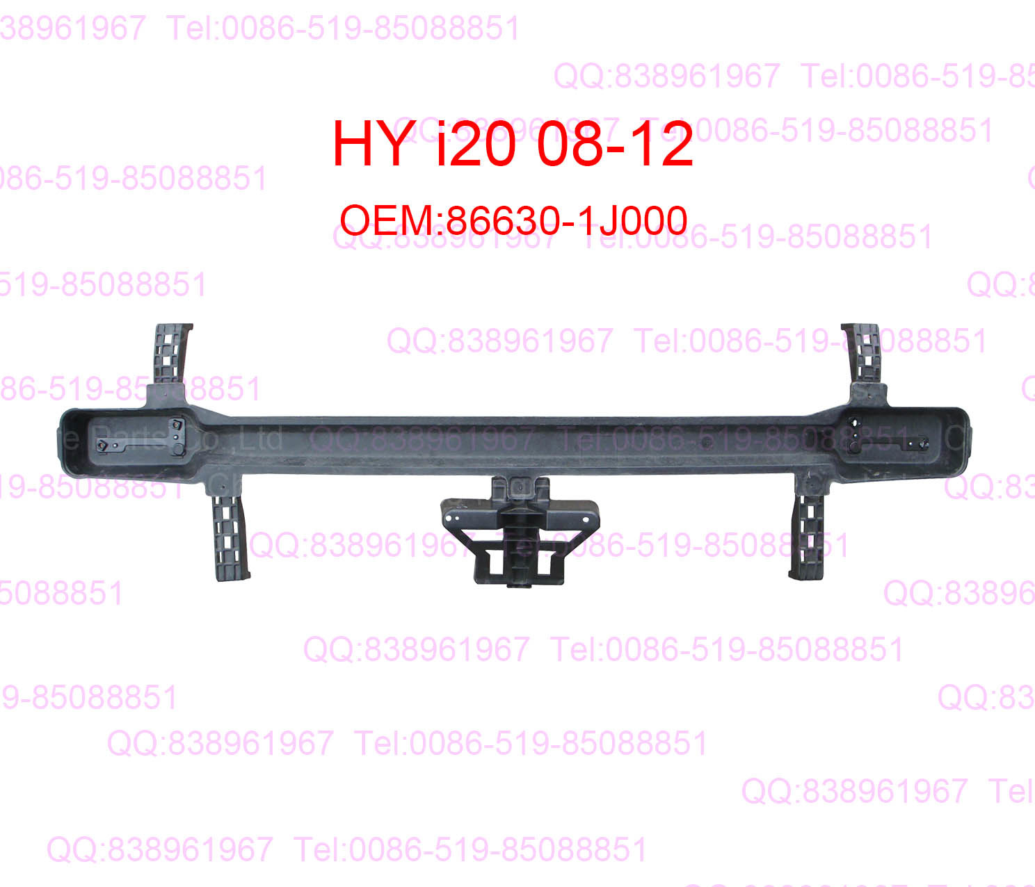 i20 08-12 86630-1J000 rear bumper support