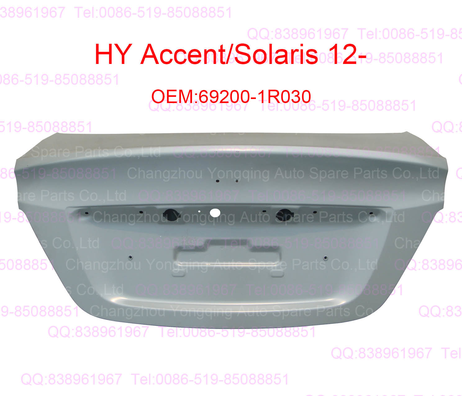 HY Accent 12- 69200-1R030 trunk lid