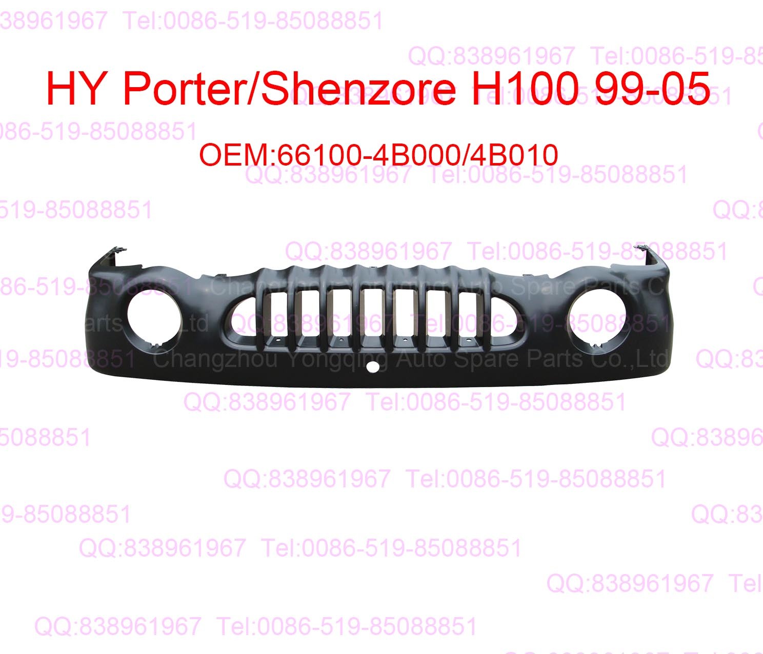 HY Porter 99-05 66100-4B000&4B010 front bumper