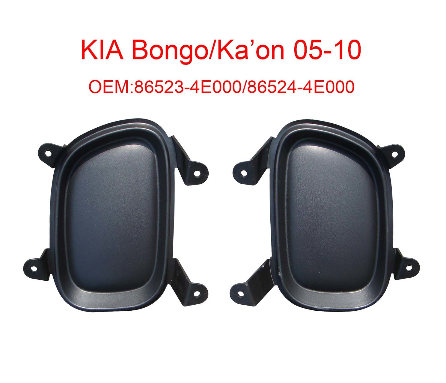 Kia Bongo 05-10 86523-4E000 86524-4E000 fog lamp cover