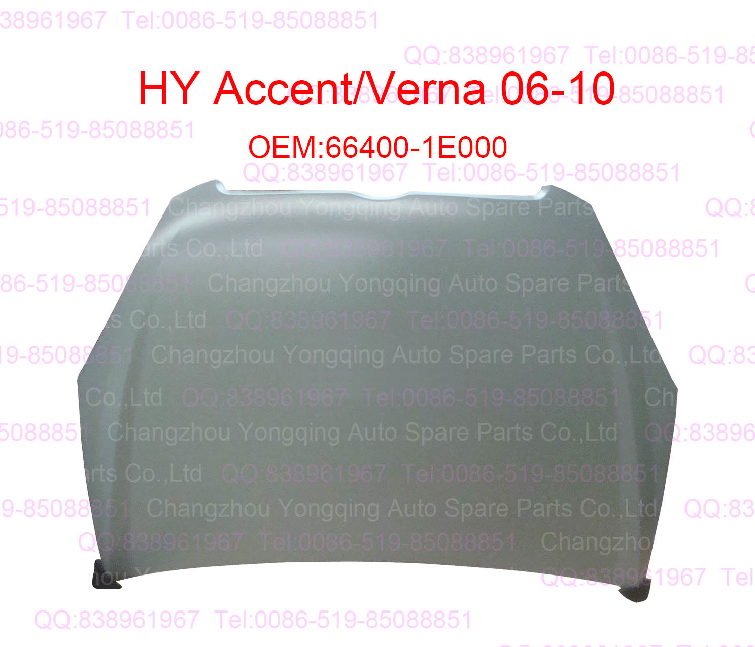 HY Accent 06-10 66400-1E000 Hood