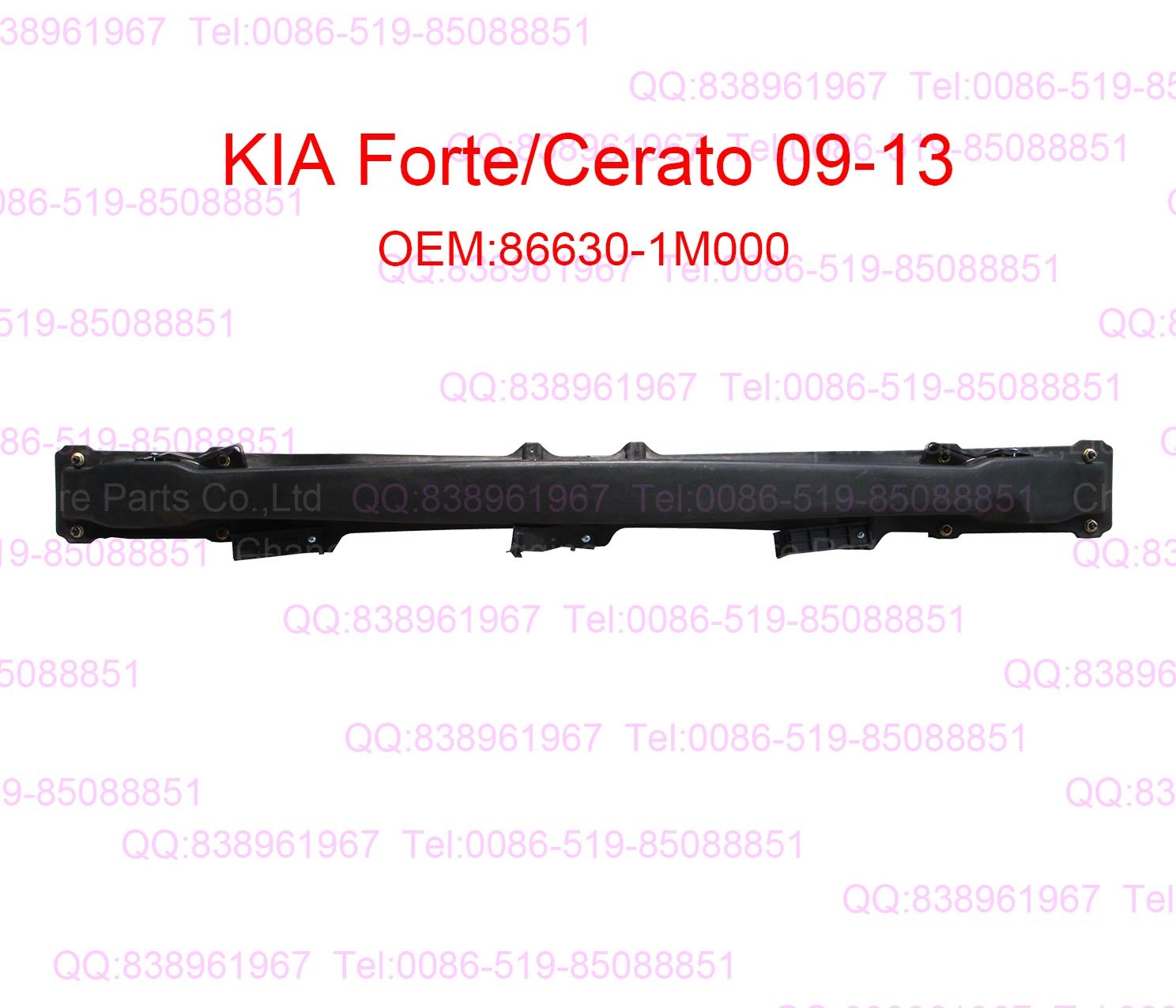 Forte cerato 09-13 86630-1M000 rear bumper support