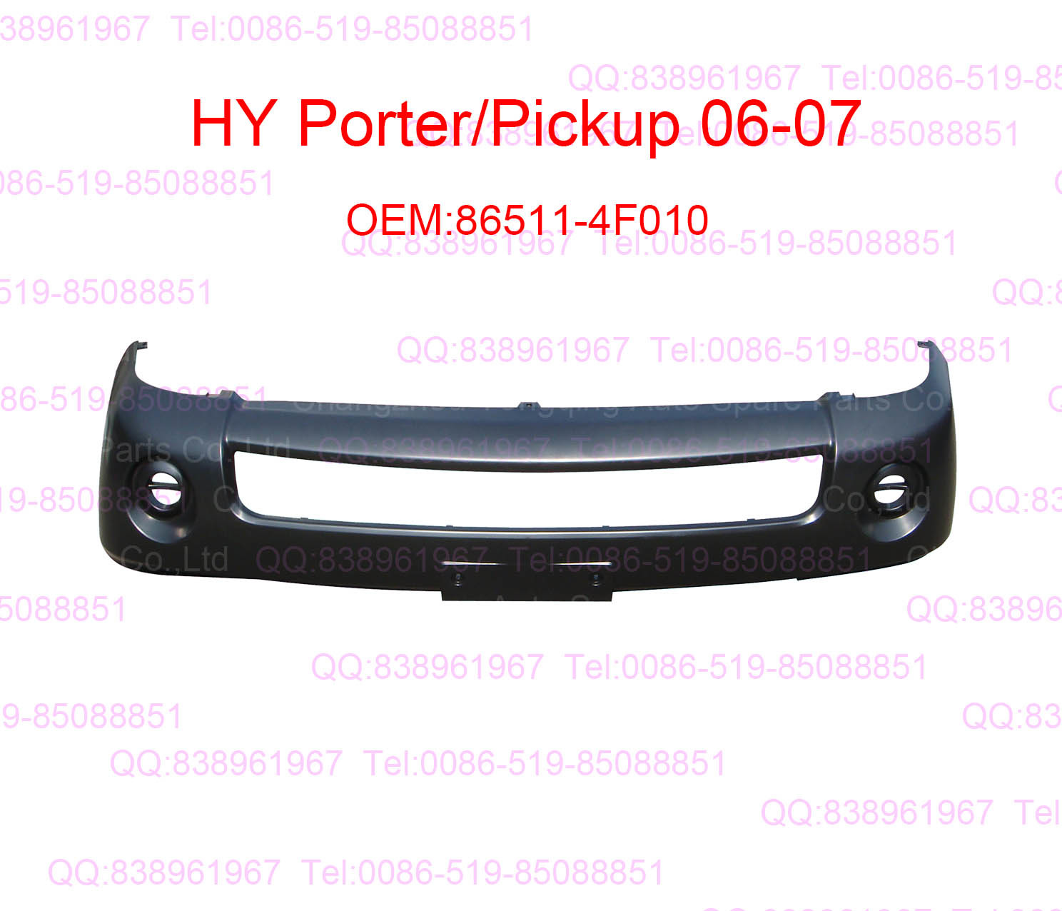 HY porter 06-07 86511-4F010 front bumper