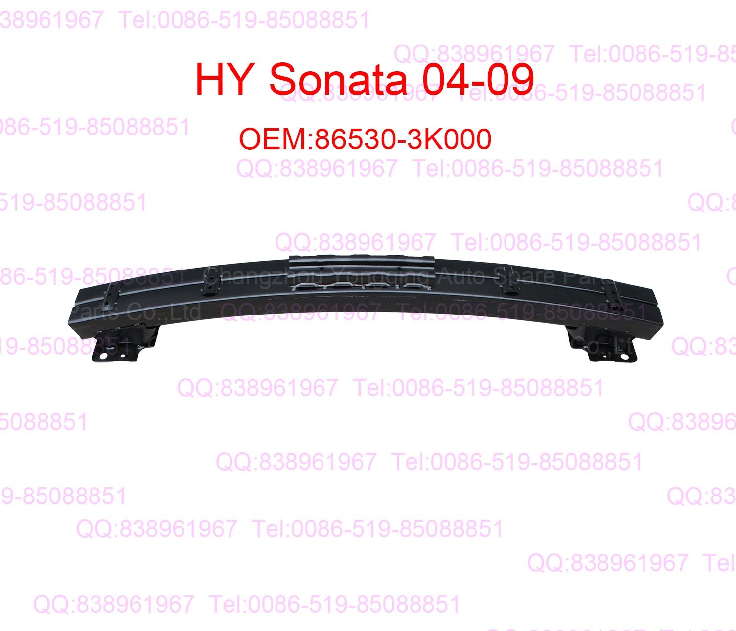 sonata NF 04-09 front bumper support