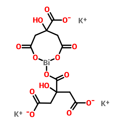 Bismuth Potassium Citrate CAS 57644-54-9 Bismuth Potassium Citrate CAS 57644-54-9
