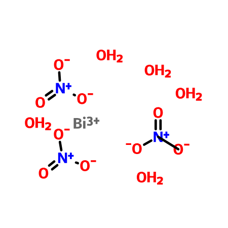 Пятиводный нитрат висмута CAS 10035-06-0