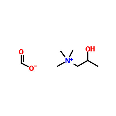2-Hydroxypropyltrimethylammonium formate CAS 62314-25-4