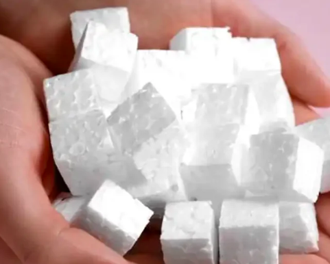 Anti-shrinkage agent for plastic foam products