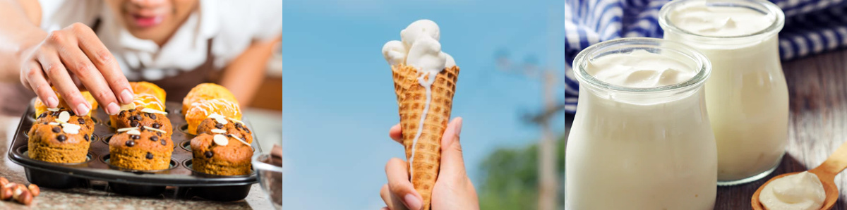Baking, Ice cream