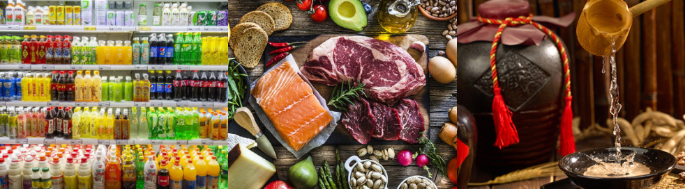 Food, Beverages, Wine