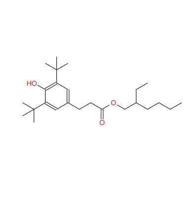 CAS 144429-84-5 Benzenepropanoic acid, 3,5-bis(1,1-dimethylethyl)-4-hydroxy-, 2-ethylhexyl ester CAS 144429-84-5 Benzenepropanoic acid, 3,5-bis(1,1-dimethylethyl)-4-hydroxy-, 2-ethylhexyl ester