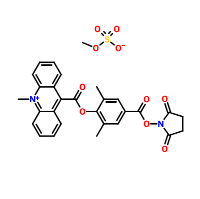 CAS 115853-74-2 2',6'-Dimethyl-4'-(N-Succinimidyloxycarbonyl)Phenyl 10-Methyl-Acridinium-9-Carboxylate Methosulfate CAS 115853-74-2 2',6'-Dimethyl-4'-(N-Succinimidyloxycarbonyl)Phenyl 10-Methyl-Acridinium-9-Carboxylate Methosulfate