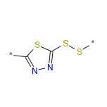 Rubber Accelerator PDMTD CAS 79509-46-9 Poly(1,3,4-Thiadiazole-2,5-dithiol) Rubber Accelerator PDMTD CAS 79509-46-9 Poly(1,3,4-Thiadiazole-2,5-dithiol)